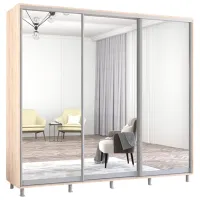 Шкаф Mobildor-Lux Aron 240 x 60см x 230 / ЛДСП / Дуб Сонома