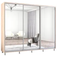 Шкаф Mobildor-Lux Aron 260 x 60см x 240 / ЛДСП / Дуб Сонома