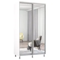 Dulap Mobildor-Lux Aron P 18 120 x 60 x 200 / PAL / Alb