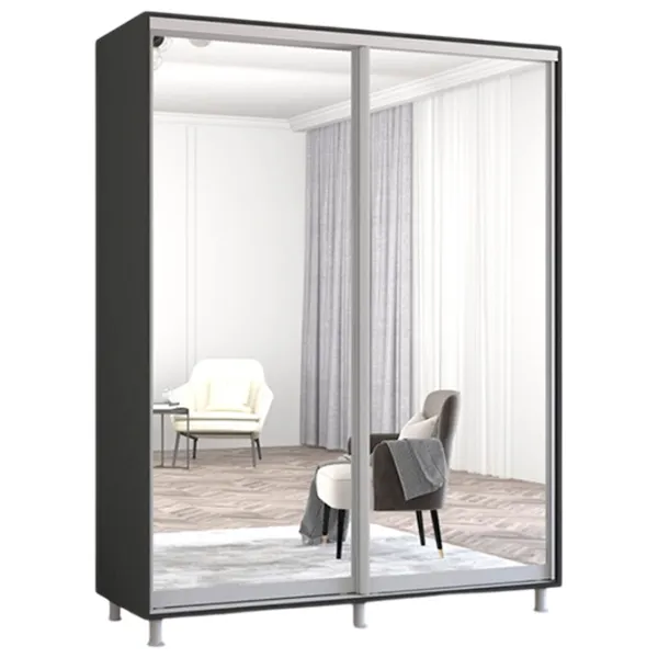 Dulap Mobildor-Lux Aron P 18 170 x 60 x 200 / PAL / Antracite photo 1