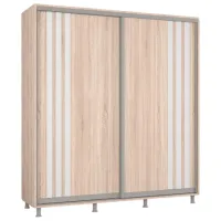 Dulap Mobildor-Lux Aron 200 x 60 x 200 / PAL / Sonoma