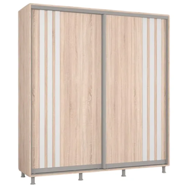 Шкаф Mobildor-Lux Aron 210 x 60см x 230 / ЛДСП / Sonoma photo 1