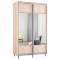 Dulap Mobildor-Lux ARON S K1 130 x 60 x 230 / PAL / Sonoma