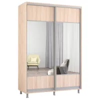 Шкаф Mobildor-Lux ARON S K1 160 x 60см x 240 / ЛДСП / Sonoma