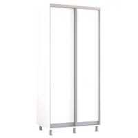 Dulap Mobildor-Lux Aron 100 x 60 x 200 / PAL / Alb