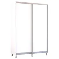 Dulap Mobildor-Lux Aron 180 x 60 x 210 / PAL / Alb