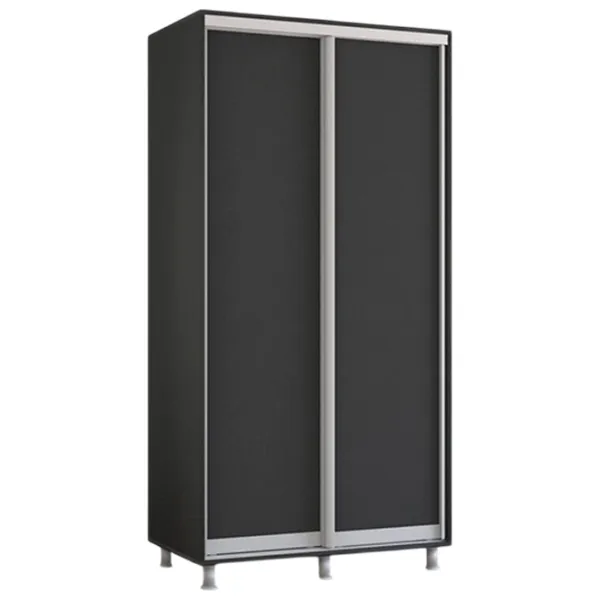 Шкаф Mobildor-Lux Aron 100 x 60см x 210 / ЛДСП / Antracit photo 1