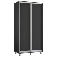 Шкаф Mobildor-Lux Aron 100 x 60см x 210 / ЛДСП / Antracit