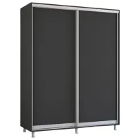 Шкаф Mobildor-Lux Aron 150 x 60см x 210 / ЛДСП / Antracit