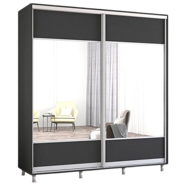 Шкаф Mobildor-Lux ARON P K1 190 x 60см x 200 / ЛДСП / Antracit photo 1
