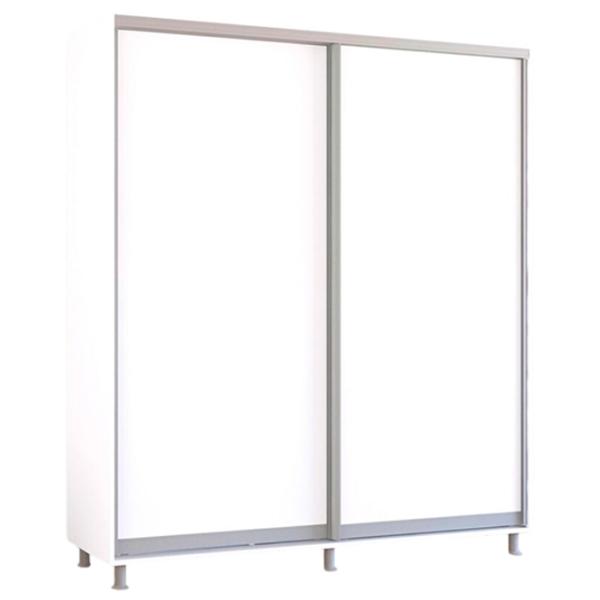 Шкаф Mobildor-Lux Aron 210 x 60см x 210 / ЛДСП / Белый photo 1