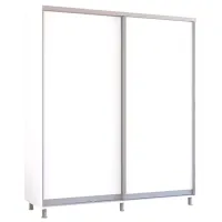 Dulap Mobildor-Lux Aron 210 x 60 x 230 / PAL / Alb