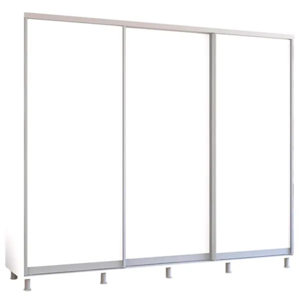 Dulap Mobildor-Lux Aron 260 x 60 x 200 / PAL / Alb photo 1