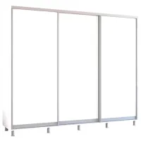 Шкаф Mobildor-Lux Aron 250 x 60см x 210 / ЛДСП / Белый