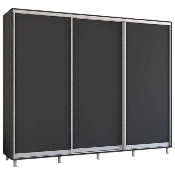 Шкаф Mobildor-Lux Aron 240 x 60см x 240 / ЛДСП / Antracit photo 1