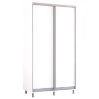 Dulap Mobildor-Lux ARON P 110 x 60 x 210 / PAL / Alb