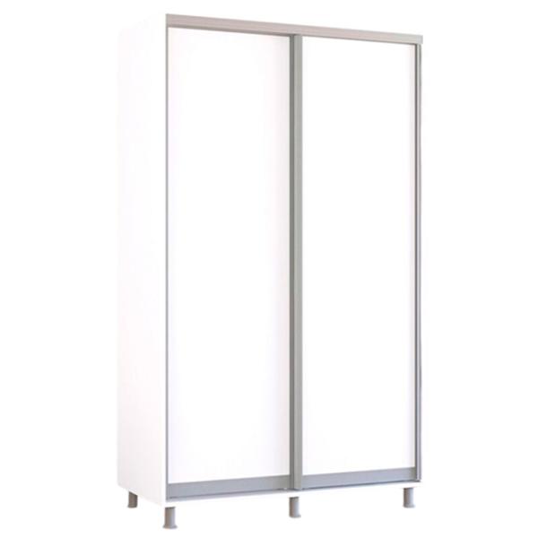 Dulap Mobildor-Lux ARON P 130 x 60 x 210 / PAL / Alb photo 1