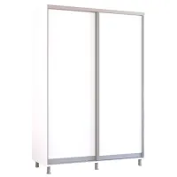 Dulap Mobildor-Lux ARON S 150 x 60 x 200 / PAL / Alb