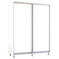 Шкаф Mobildor-Lux ARON S 180 x 60см x 230 / ЛДСП / Белый