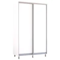 Шкаф Mobildor-Lux ARON P 140 x 60см x 240 / ЛДСП / Белый