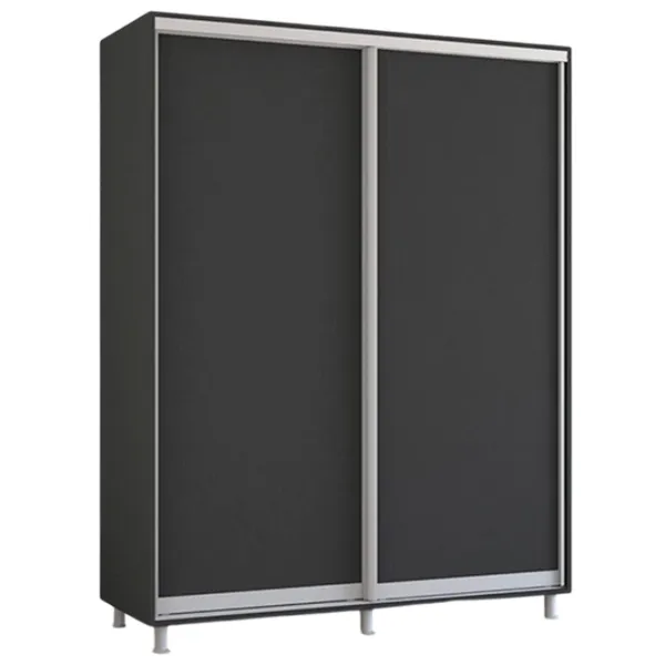 Dulap Mobildor-Lux ARON P 180 x 60 x 220 / PAL / Antracit photo 1