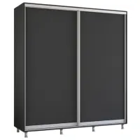 Шкаф Mobildor-Lux ARON P 200 x 60см x 200 / ЛДСП / Antracit