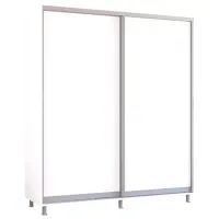 Шкаф Mobildor-Lux ARON S 190 x 60см x 220 / ЛДСП / Белый