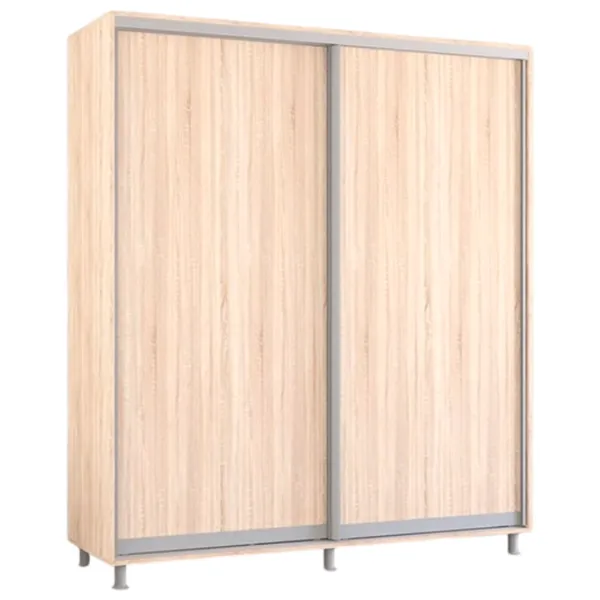 Dulap Mobildor-Lux ARON S 190 x 60 x 220 / PAL / Stejar Sonoma photo 1