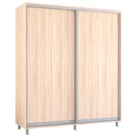 Dulap Mobildor-Lux ARON S 200 x 60 x 240 / PAL / Stejar Sonoma