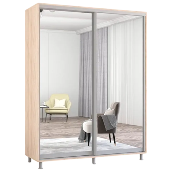 Dulap Mobildor-Lux Aron P 18 160 x 60 x 210 / PAL / Stejar Sonoma photo 1