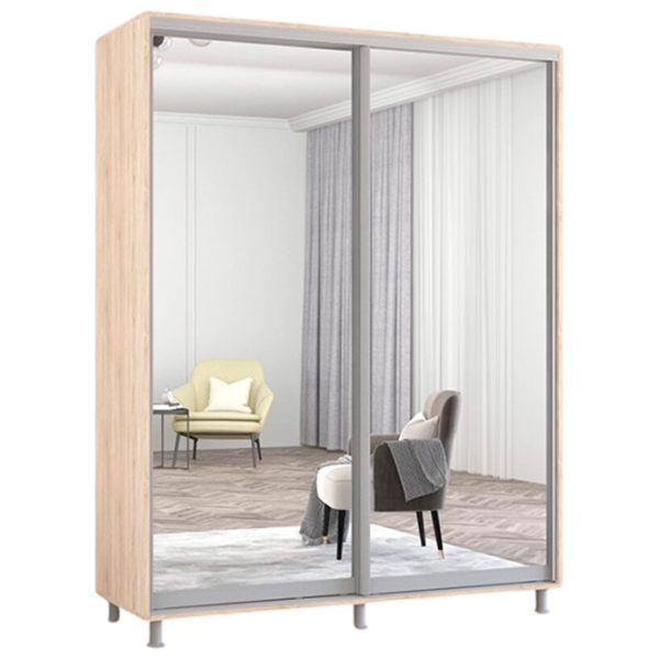 Шкаф Mobildor-Lux Aron P 18 170 x 60см x 210 / ЛДСП / Дуб Сонома photo 1