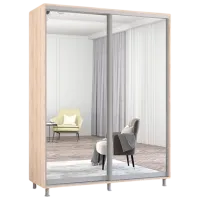 Dulap Mobildor-Lux Aron P 18 170 x 60 x 240 / PAL / Stejar Sonoma