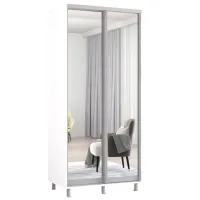 Шкаф Mobildor-Lux ARON S 100 x 60см x 240 / ЛДСП / White