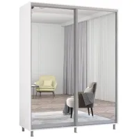 Шкаф Mobildor-Lux ARON S 150 x 60см x 240 / ЛДСП / White