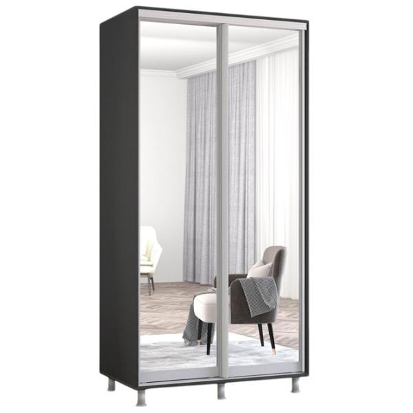 Шкаф Mobildor-Lux ARON S 100 x 60см x 210 / ЛДСП / Антрацит photo 1 Шкаф Mobildor-Lux ARON S 100 x 60см x 210 / ЛДСП / Антрацит photo 1