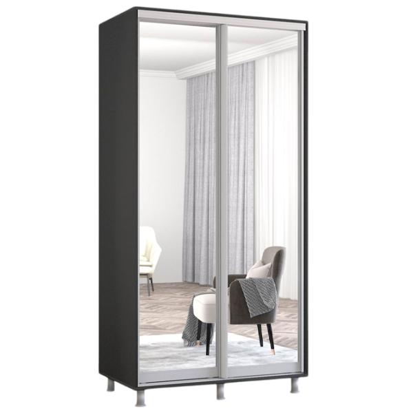 Шкаф Mobildor-Lux ARON S 110 x 60см x 210 / ЛДСП / Антрацит photo 1 Шкаф Mobildor-Lux ARON S 110 x 60см x 210 / ЛДСП / Антрацит photo 1