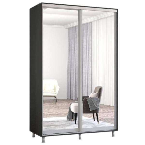 Шкаф Mobildor-Lux ARON S 140 x 60см x 210 / ЛДСП / Антрацит photo 1 Шкаф Mobildor-Lux ARON S 140 x 60см x 210 / ЛДСП / Антрацит photo 1