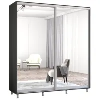 Dulap Mobildor-Lux ARON S 170 x 60 x 220 / PAL / Antracite