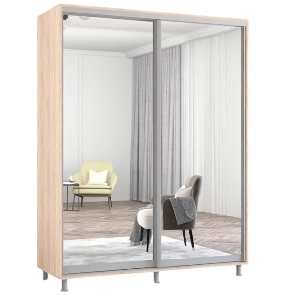 Dulap Mobildor-Lux ARON S 160 x 60 x 200 / PAL / Sonoma photo 1