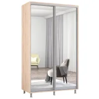 Dulap Mobildor-Lux ARON S 130 x 60 x 210 / PAL / Sonoma