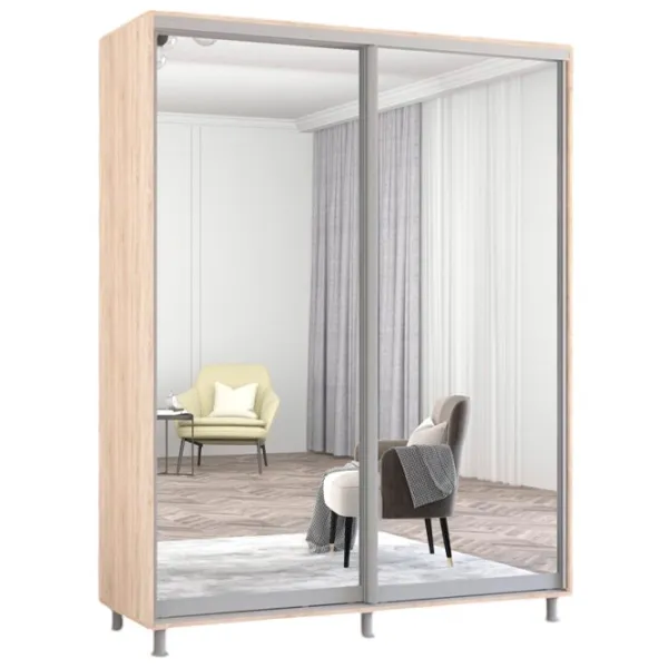 Dulap Mobildor-Lux ARON S 160 x 60 x 230 / PAL / Sonoma photo 1