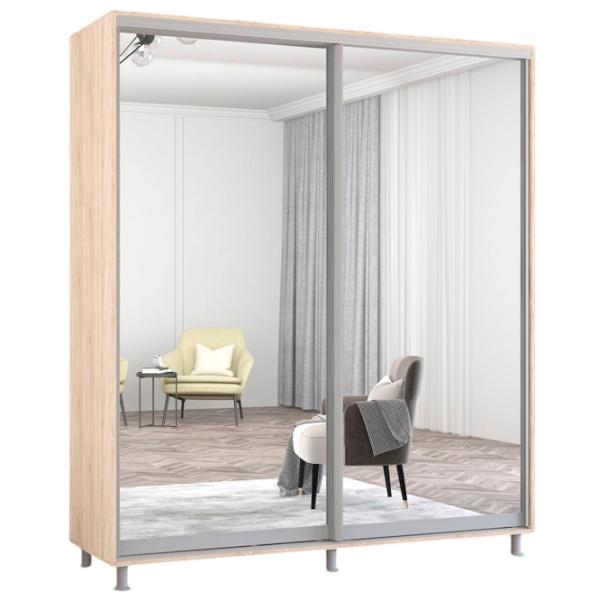 Dulap Mobildor-Lux ARON S 200 x 60 x 230 / PAL / Sonoma photo 1