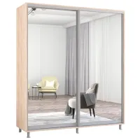 Dulap Mobildor-Lux ARON S 200 x 60 x 230 / PAL / Sonoma