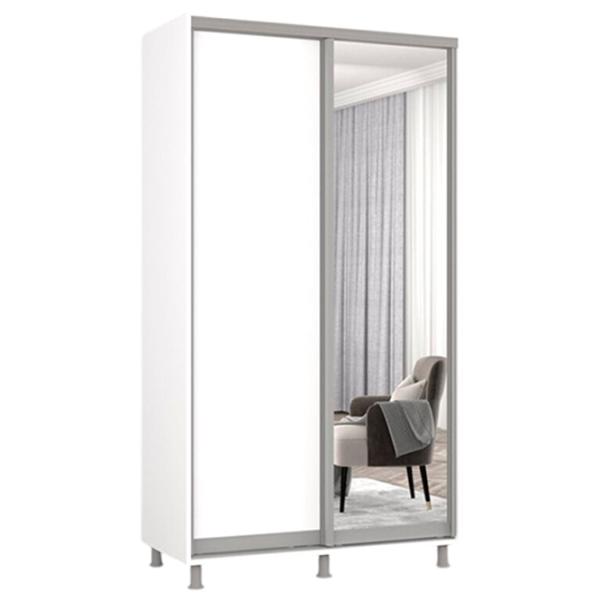 Dulap Mobildor-Lux ARON P 120 x 60 x 240 / PAL / Alb photo 1