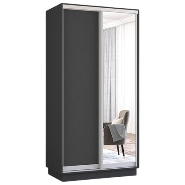 Шкаф Mobildor-Lux ARON P 100 x 60см x 240 / ЛДСП / Antracit photo 1