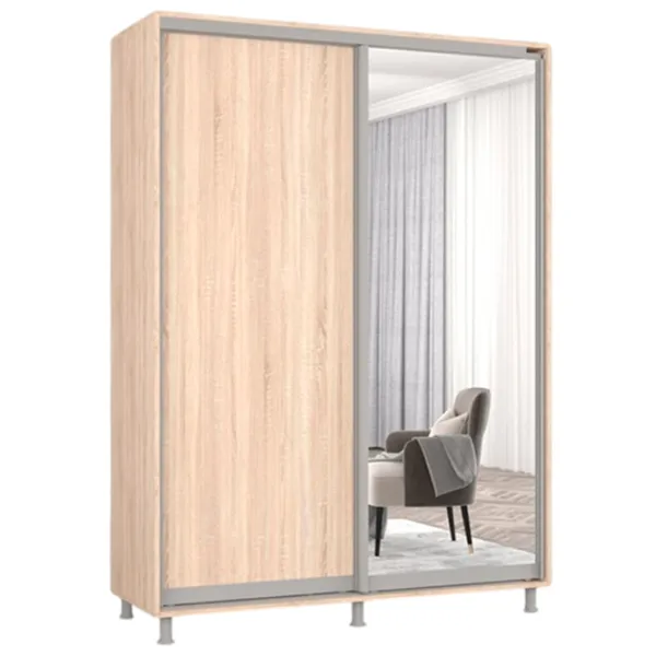 Dulap Mobildor-Lux ARON P 160 x 60 x 210 / PAL / Sonoma photo 1