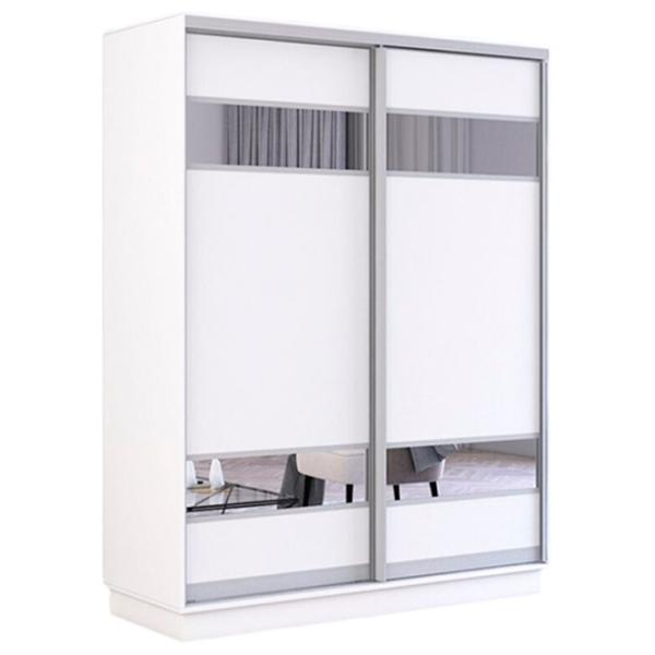 Dulap Mobildor-Lux Fox 160 x 60 x 200 / PAL / Alb photo 1