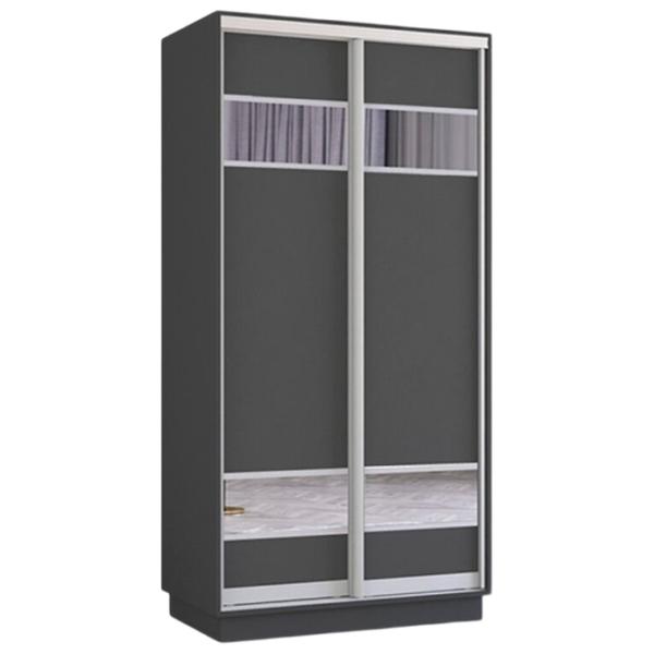 Шкаф Mobildor-Lux Fox 110 x 60см x 240 / ЛДСП / Антрацит photo 1