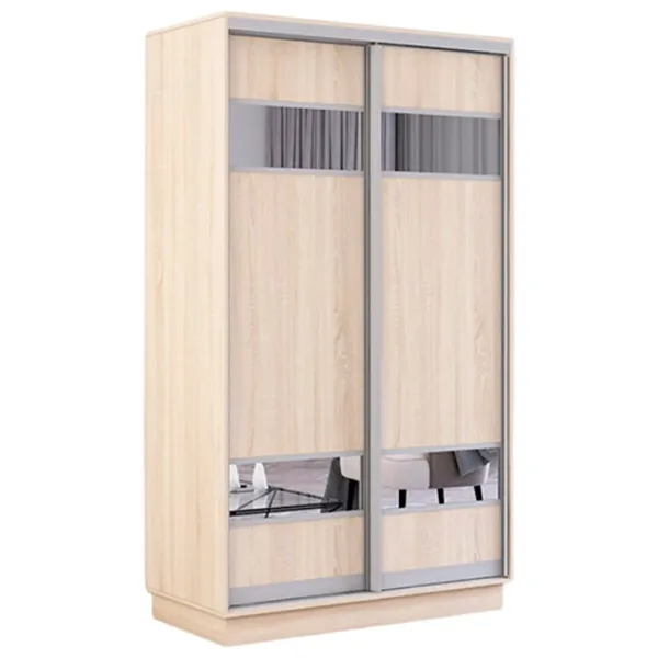 Dulap Mobildor-Lux Fox 120 x 60 x 200 / PAL / Stejar Sonoma photo 1