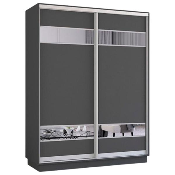 Dulap Mobildor-Lux Fox 220 x 60 x 200 / PAL / Antracite photo 1